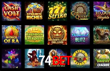 74bet Logo - Bônus de Cadastro